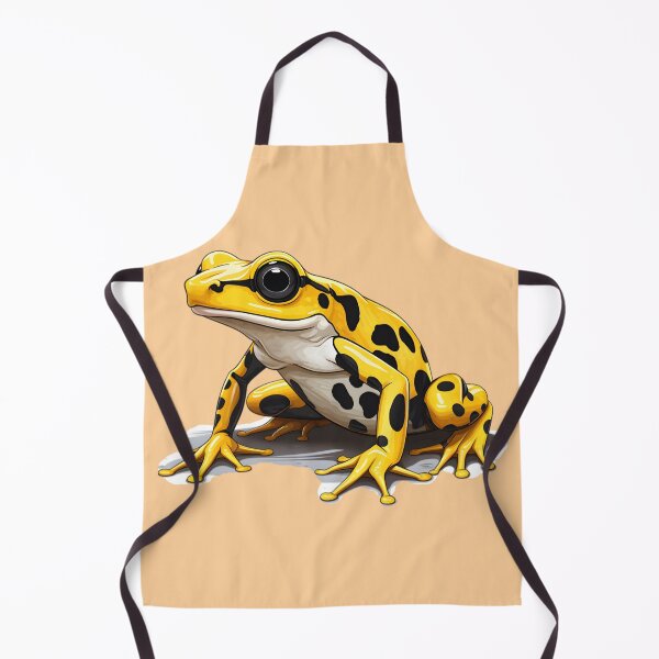 Item preview, Yellow poisonous dart frog designed and sold by AiApparel24-art.