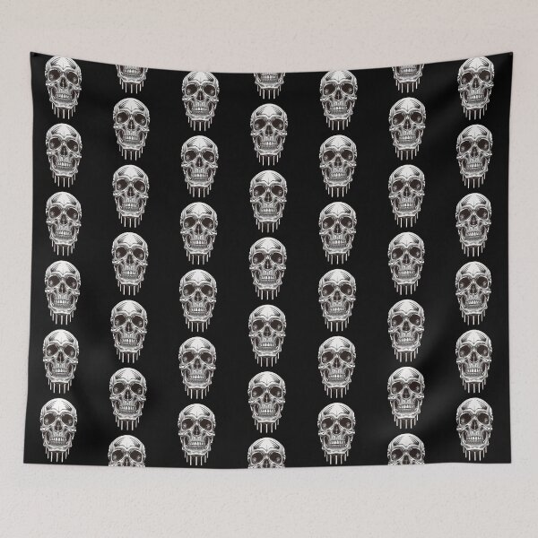 Item preview, Cute ugly heavy metal skull designed and sold by TruckerPLShop.