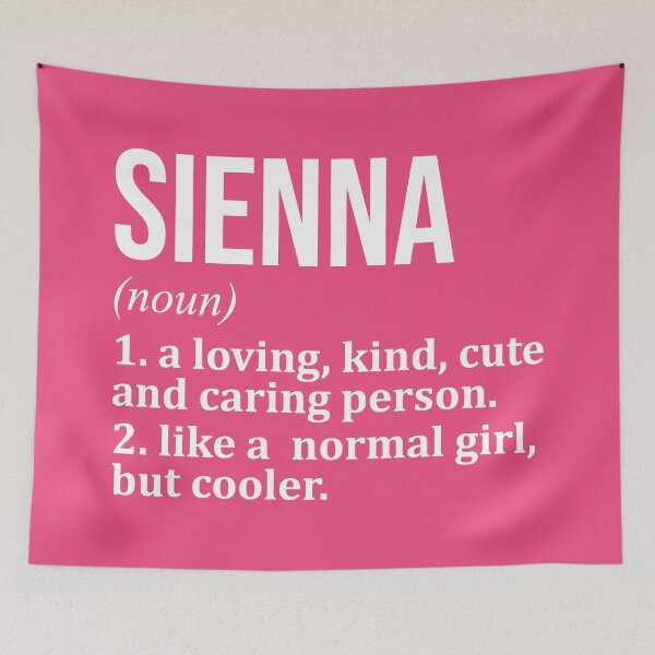Item preview, Sienna Name Definition for Women designed and sold by XCIV.
