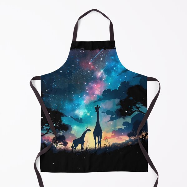 Item preview, Giraffe Starry Safari Night designed and sold by CleverboyDsgns.