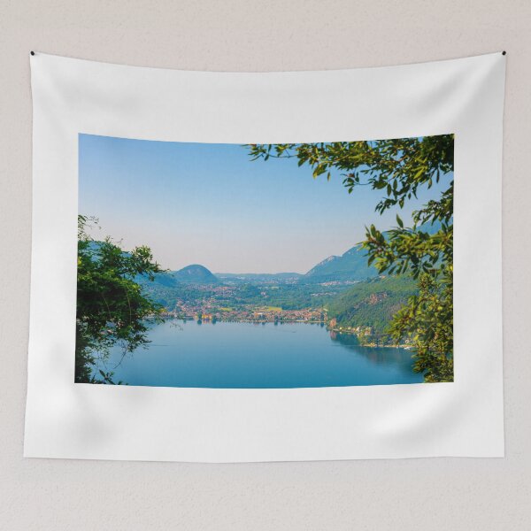 Item preview, Mountain View From Switzerland to Italy City Porto Ceresio designed and sold by Mats Silvan.
