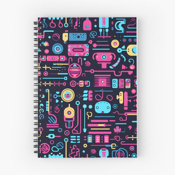 Item preview, Cute cyber seamless pattern  designed and sold by kimmychan3193.