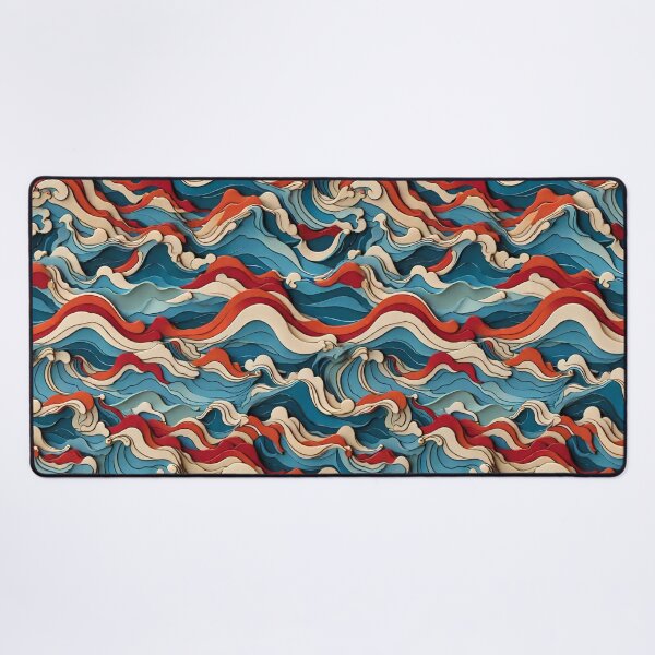 Item preview, Ocean waves seamless patterns designed and sold by RocketArtInd.