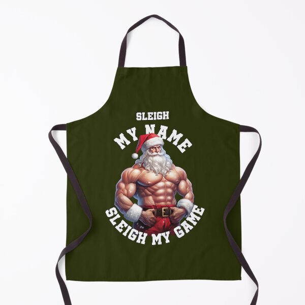 Item preview, Sleigh My Name, Sleigh My Game - Mascular Santa designed and sold by Unique-Vibe.