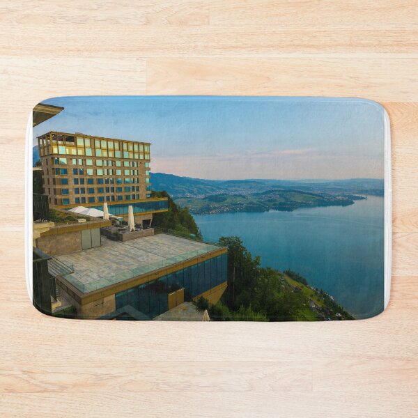 Item preview, Hotel Five Stars Bürgenstock over Lake Lucerne and Mountain designed and sold by Mats Silvan.