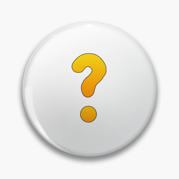 Item preview, Non-Playable Character NPC Question Mark designed and sold by spookycutepeeps.