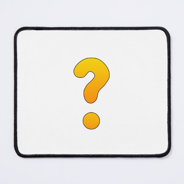 Item preview, Non-Playable Character NPC Question Mark designed and sold by spookycutepeeps.