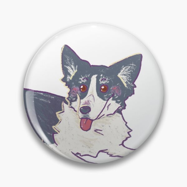 Aperçu de l'œuvre Vieux chien Border Collie créée et vendue par bitingnclawing.