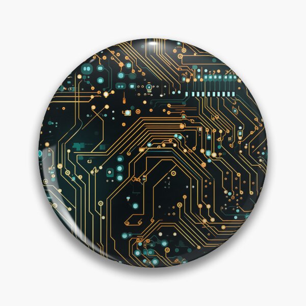 Item preview, Technology Circuit Board Electric Repeating Pattern  designed and sold by NikkofTime.