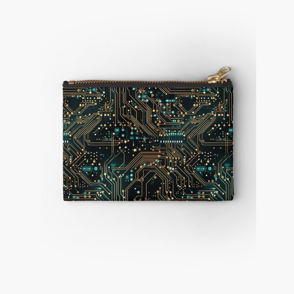 Item preview, Technology Circuit Board Electric Repeating Pattern  designed and sold by NikkofTime.