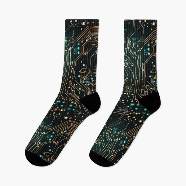 Item preview, Technology Circuit Board Electric Repeating Pattern  designed and sold by NikkofTime.
