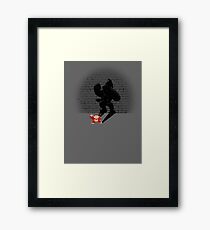 Becoming a Legend- Donkey Kong Framed Print