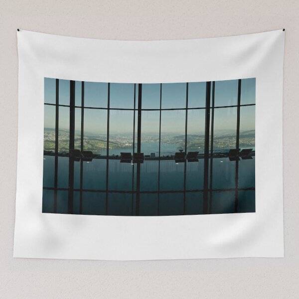 Item preview, Infinity Swimming Pool with Window View over City and Lake Lucerne designed and sold by Mats Silvan.