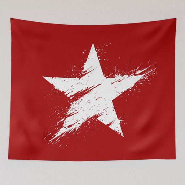 Item preview, Painted Star - White designed and sold by RedStormCloud.