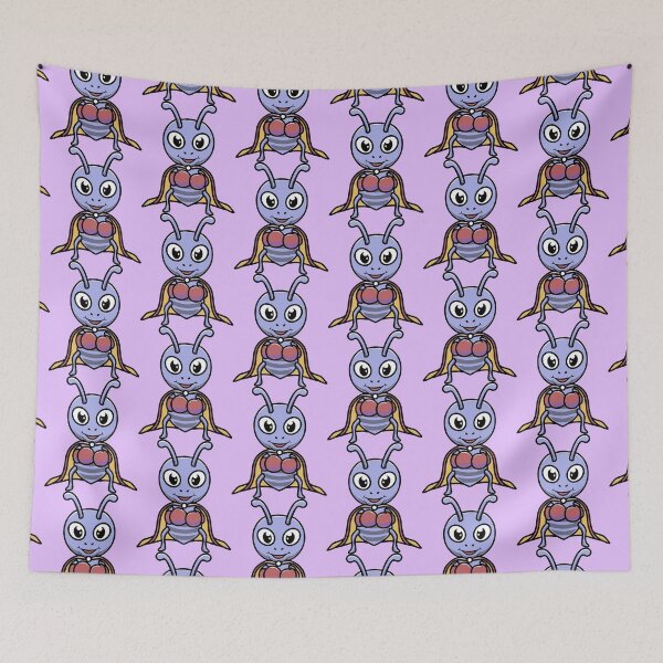 Item preview, Cute ant is a boxer cartoon illustration designed and sold by cubbone.