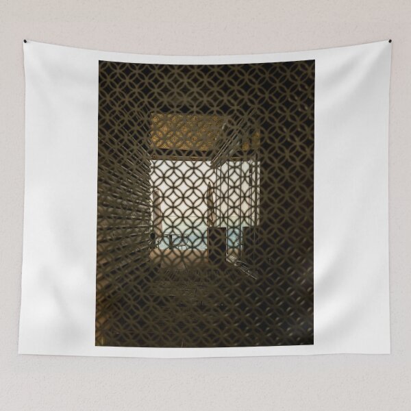 Item preview, Tunnel with Metal Gate to a Terrace with View over Mountain designed and sold by Mats Silvan.