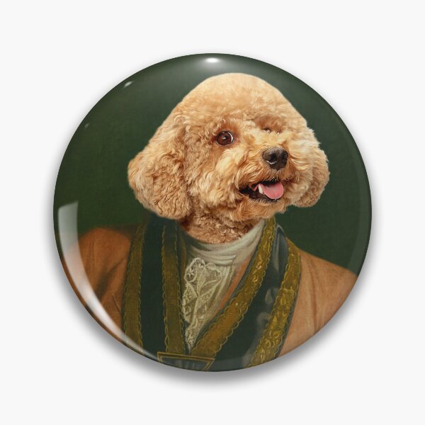 Item preview, Maltipoo Dog Renaissance Portrait_Poodle designed and sold by TeraiNB.