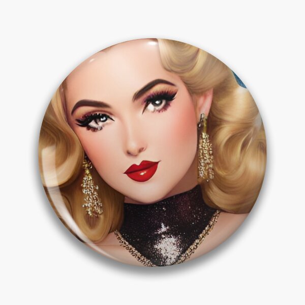 Item preview, Black Glitter babe designed and sold by DreamyPinups.