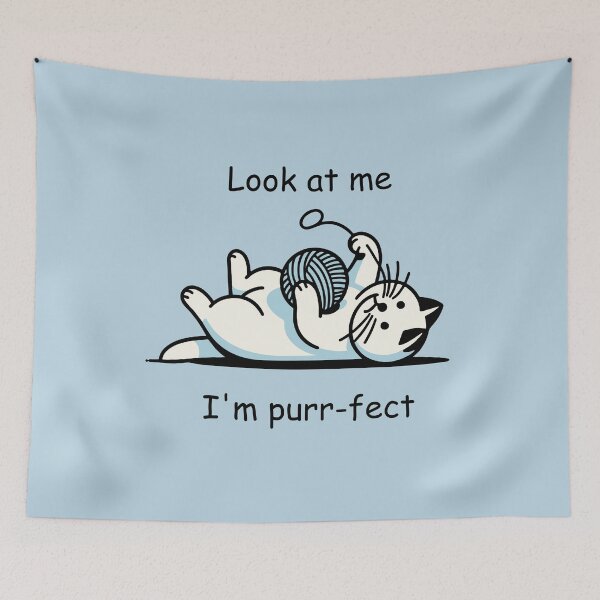 Item preview, Playful cat designed and sold by CareofPosters.