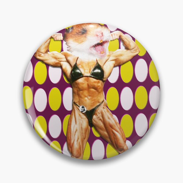 Item preview, hamster body builder designed and sold by 2piu2design.