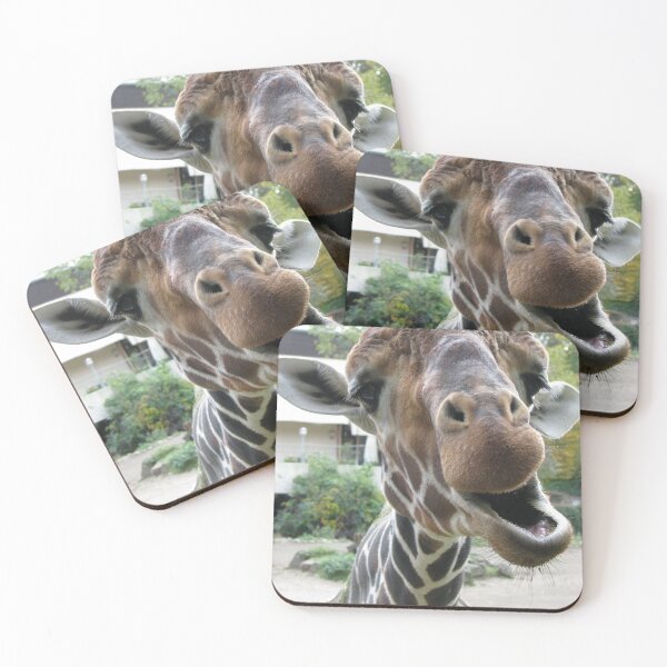 Item preview, giraffe smile designed and sold by animal-animal.