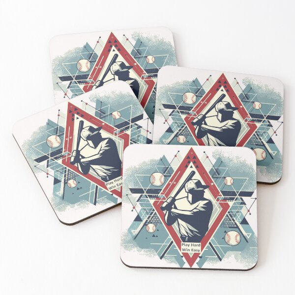 Item preview, Geometric baseball art designed and sold by gittuska11.
