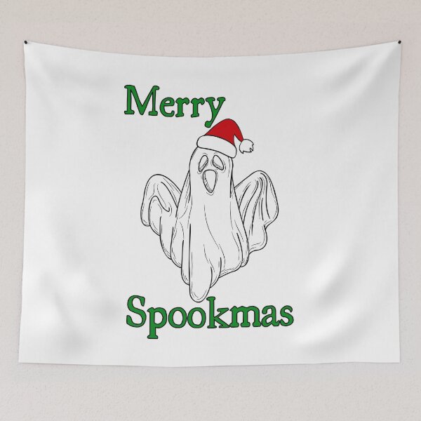 Item preview, Merry Spookmas Cute Holiday Ghost Design designed and sold by TwistedP-Photos.
