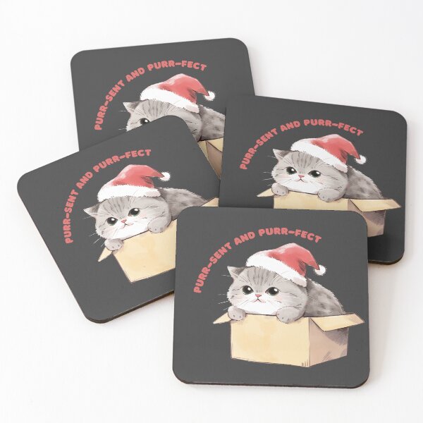 Item preview, Purr-sent and purr-fect, Kitten is in the box designed and sold by Cherrita07.