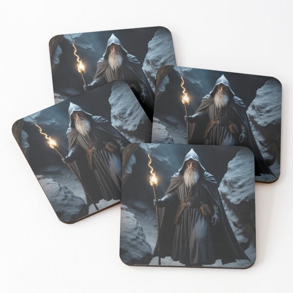 Item preview, A lonely mage exploring a cave designed and sold by Giuseppe Cammino.
