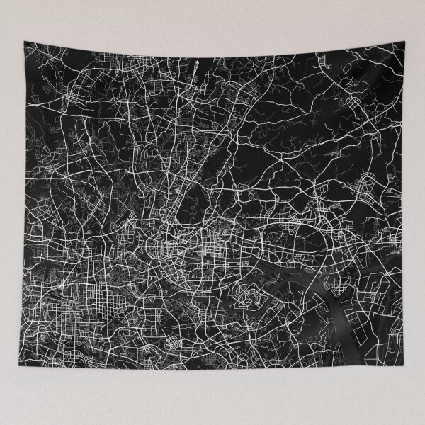 Item preview, Guangzhou City Map of Guangdong, China - Full Moon designed and sold by deMAP.