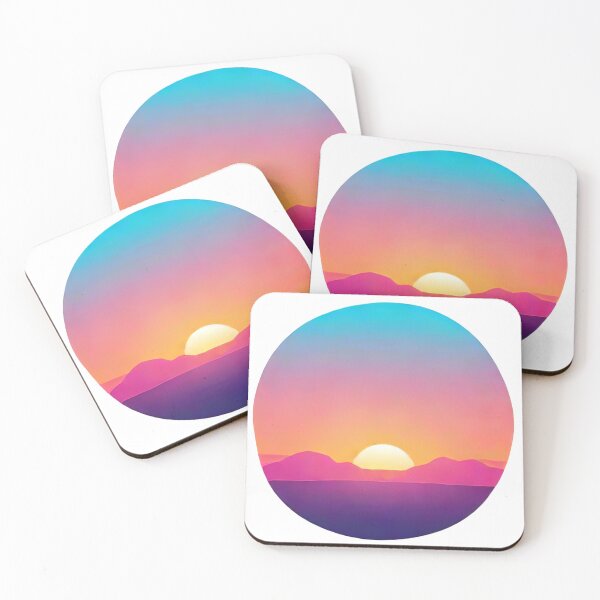 Item preview, Daybreak Dreamscape: Mesmerizing Sunset Gradient Artistry (160) designed and sold by WASjourney.