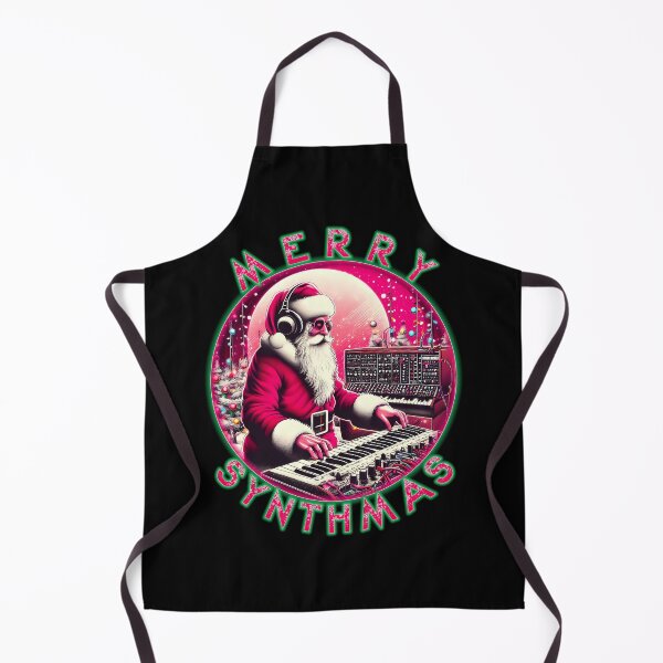 Item preview, Merry Synthmas Christmas Synth Santa Claus Happy XMAS 3 designed and sold by FindThePlot.