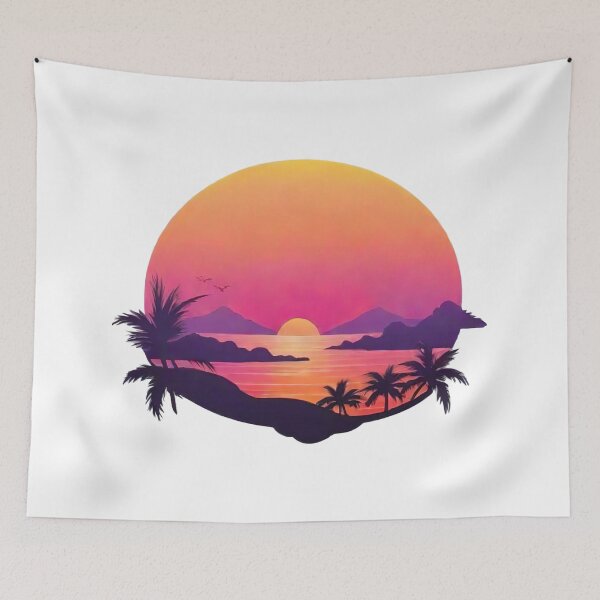 Item preview, Gradient Artwork Inspired by Sunrise and Sunset Hues (162) designed and sold by WASjourney.