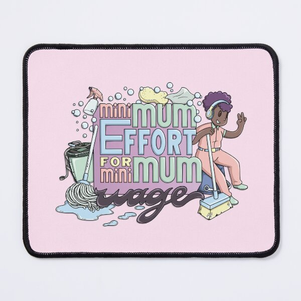 Item preview, Minimum Effort for Minimum Wage designed and sold by JaimieMcCaw.