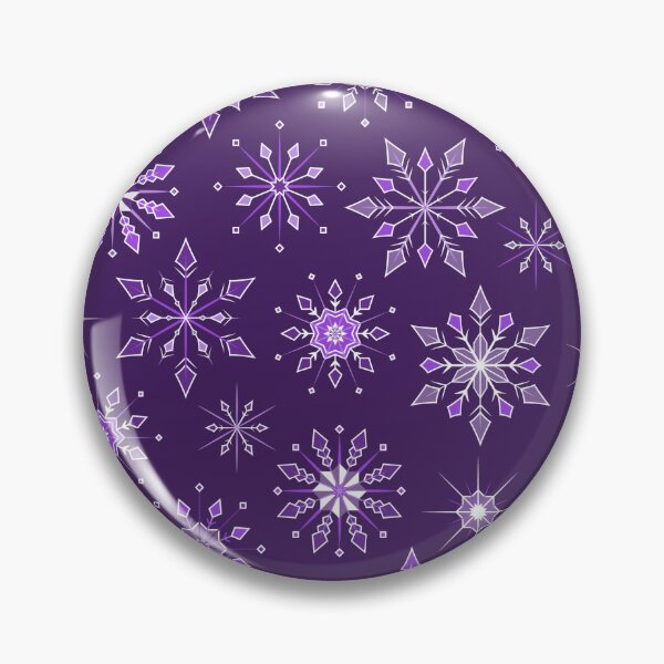 Item preview, Violet - Snowflake Flurry designed and sold by KutieflyDesigns.