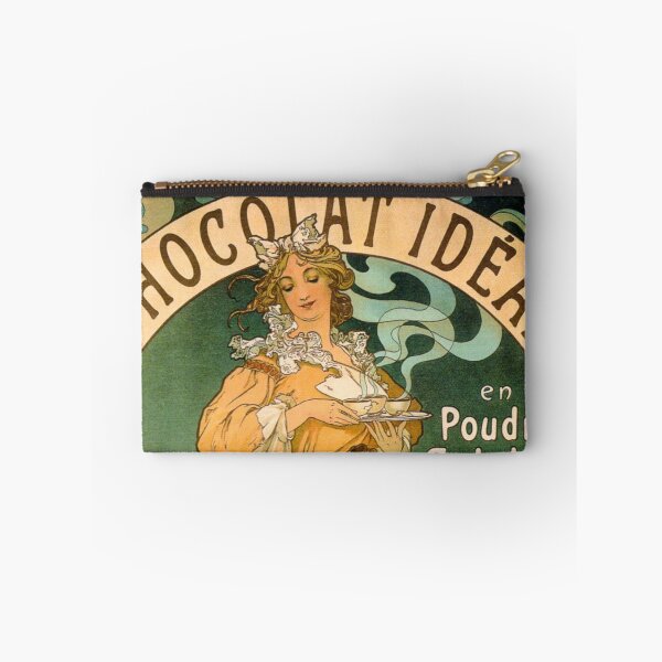 Item preview, Vintage chocolate advertising poster by Alfonse Mucha designed and sold by cutesy.