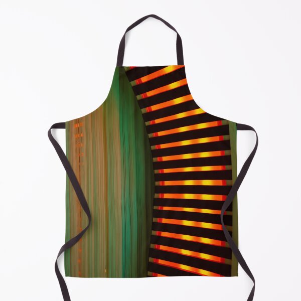 Item preview, Illuminated Orange Stripes on a Modern Column designed and sold by Mats Silvan.