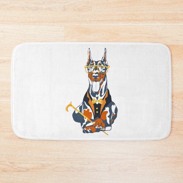 Item preview, Dobermann Hipster Dog designed and sold by LionessLove.