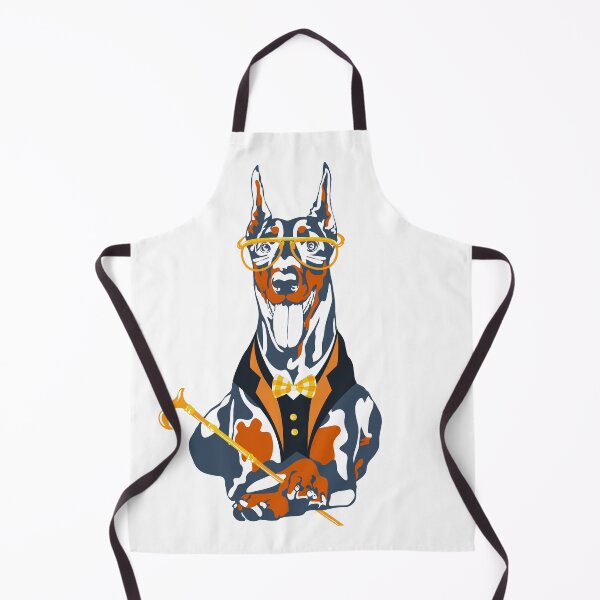 Item preview, Dobermann Hipster Dog designed and sold by LionessLove.