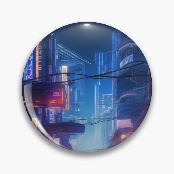 Item preview, ciudad futurista designed and sold by SunMoonMilk.