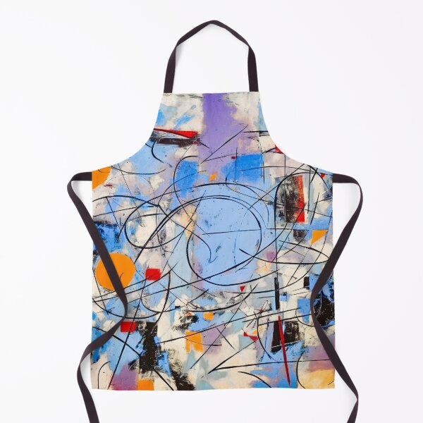 Item preview, Bee's Knees, 1950s Style Abstract Painting by Bossy Cat Home designed and sold by BossyCatHome.