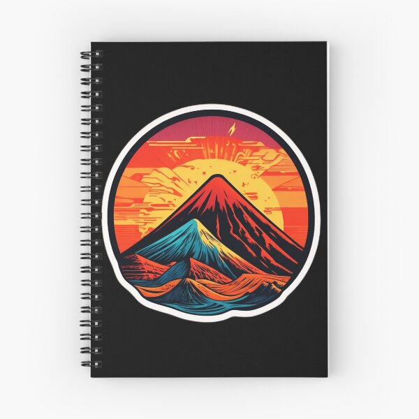 Item preview, Vintage Volcano Eruption and Ocean in Hawaii designed and sold by NautiChic.