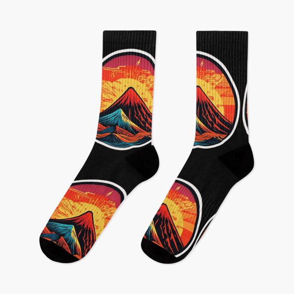 Item preview, Vintage Volcano Eruption and Ocean in Hawaii designed and sold by NautiChic.