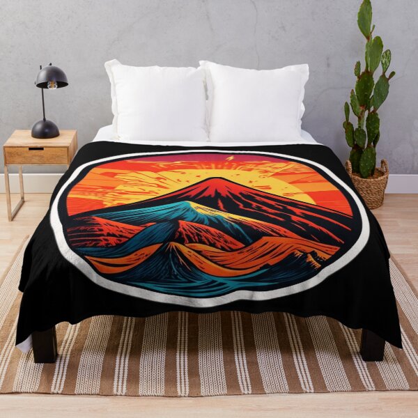 Item preview, Vintage Volcano Eruption and Ocean in Hawaii designed and sold by NautiChic.