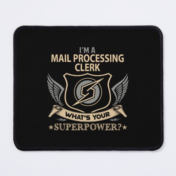 Item preview, Mail Processing Clerk - Superpower designed and sold by analisanta.