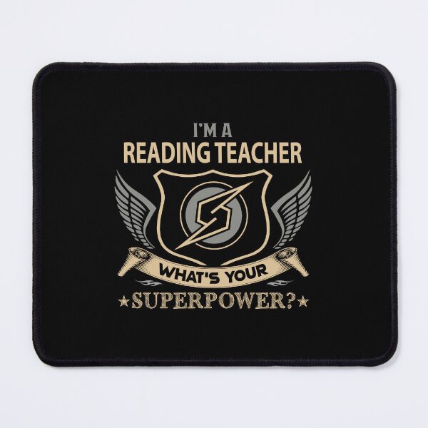 Item preview, Reading Teacher - Superpower designed and sold by alphatinost.