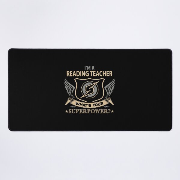 Item preview, Reading Teacher - Superpower designed and sold by alphatinost.