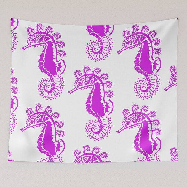 Item preview, Seahorse-pink designed and sold by jhojho.