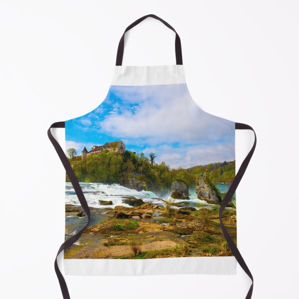 Item preview, Rhine Falls and Swiss Flag with the Castle Laufen designed and sold by Mats Silvan.