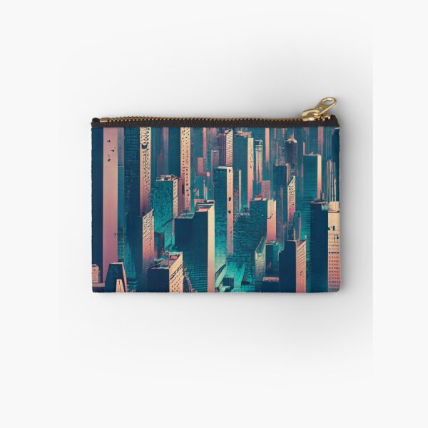 Item preview, High-Tech Gloom Discover Dystopian Cityscape designed and sold by Tamas Das.